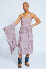 Kaile-Midi Convertible Dress, Cosmic Mauve