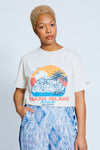 Trash Island Sunset T-shirt, Natural