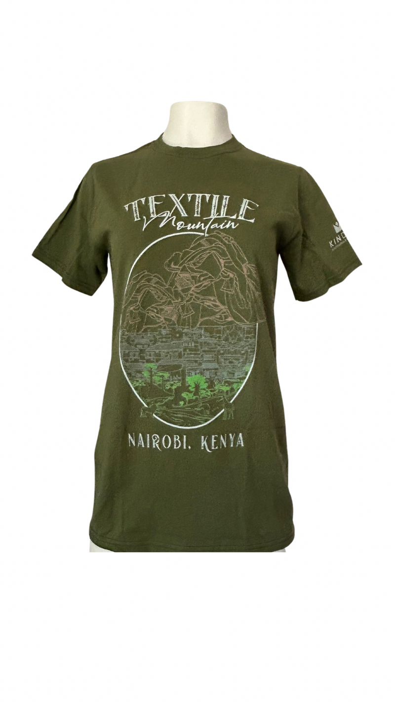 Textile Mountain T-shirt, Olive