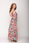 Kaile Tropical Floral Convertible Dress