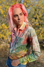 Cassid-EcoD KINdom x THAMOG Ice-Dye Shirt, Multi
