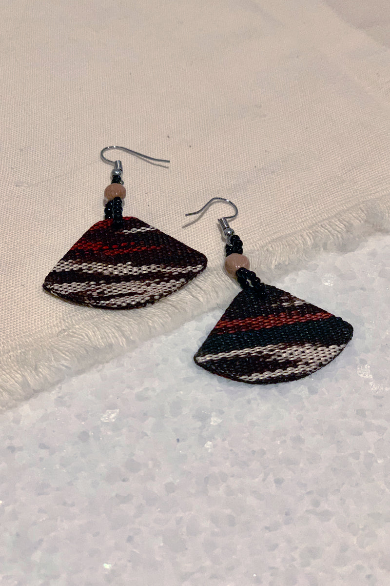 T'nalak Fan Earrings