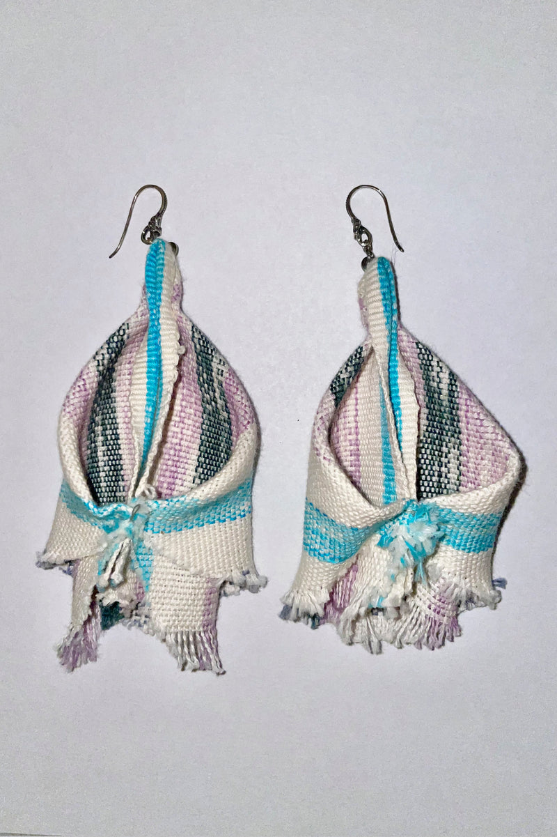 Cocoon Dangle Zero Waste Earrings