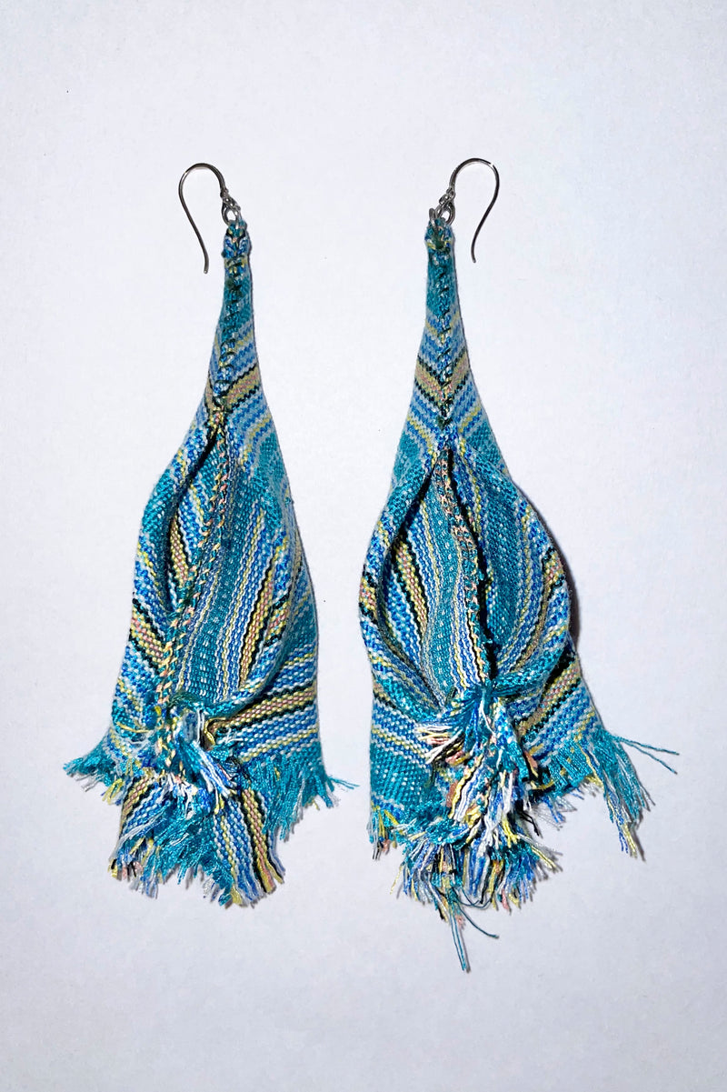 Cocoon Dangle Zero Waste Earrings