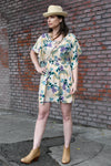 Kathleen Cascade Dress, Maize