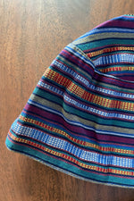 Yakan Handwoven Scrub Cap & Mask Set, 027 Multi Stripe