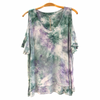 Kirangi KINdom x THAMOG Eco Ice Dye Top, Jade/Purple