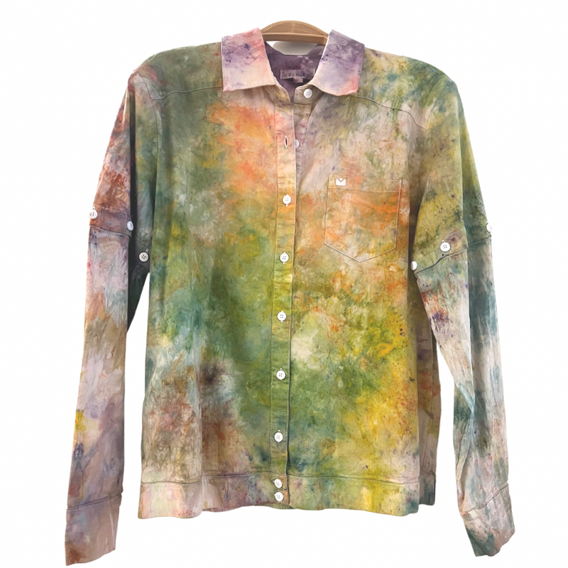 Cassid-EcoD KINdom x THAMOG Ice-Dye Shirt, Multi