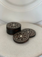 Wood & Mother-of-Pearl Coasters, Star